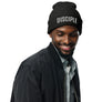 Disciple Waffle beanie - White Embroidery