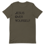 Jesus Over Yourself® Classic Tee (with black on black option)