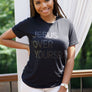 Jesus Over Yourself® Classic Tee (with black on black option)