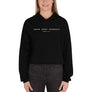 Team J.O.Y. Women's Crop Hoodie