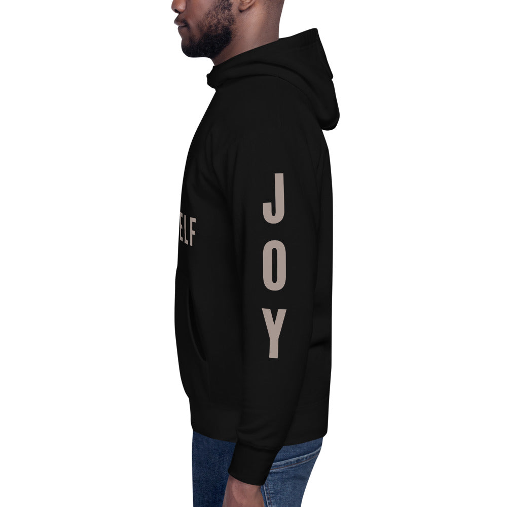 Unashamed J.O.Y. Unisex Hoodie Stone Print