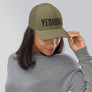YESHUA - Olive adjustable trucker cap
