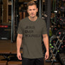 Jesus Over Yourself® Classic Tee (with black on black option)