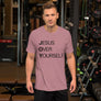 Jesus Over Yourself® Classic Tee (with black on black option)