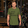 Jesus Over Yourself® Classic Tee (with black on black option)
