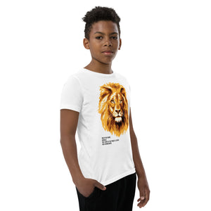 Youth - LION OF JUDAH Shirt - White