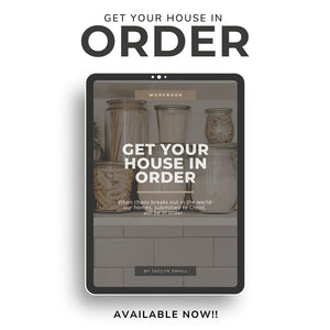 Get Your House In Order - digital workbook