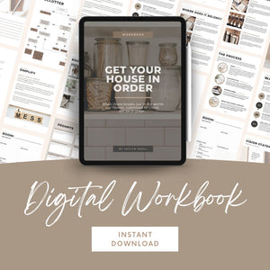 Get Your House In Order - digital workbook