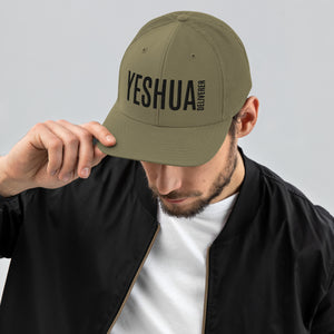 YESHUA - Olive adjustable trucker cap