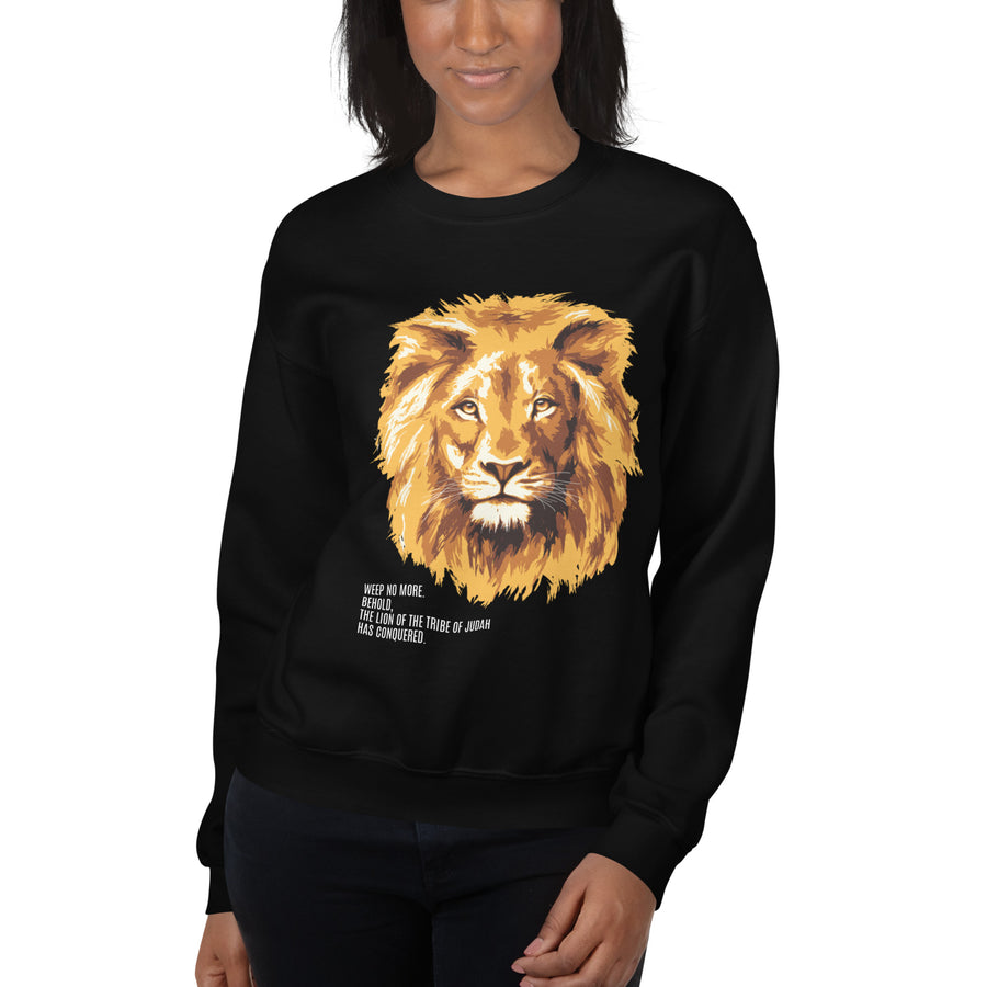 LION OF JUDAH - Black Unisex Sweatshirt