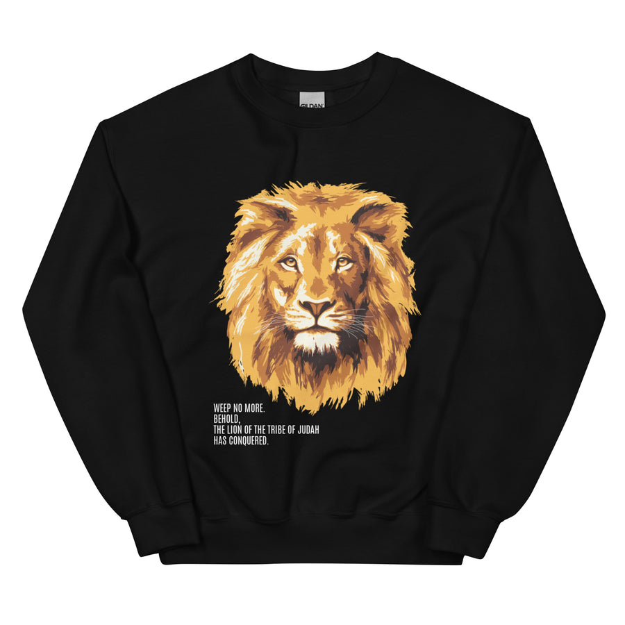 LION OF JUDAH - Black Unisex Sweatshirt