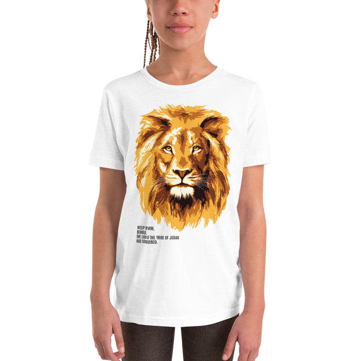 Youth - LION OF JUDAH Shirt - White